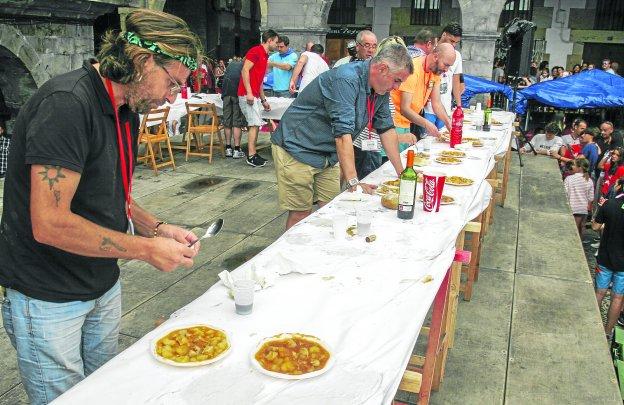 El concurso de marmita se celebró el pasado martes.