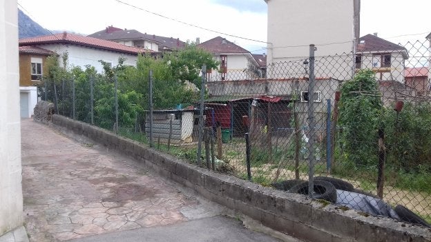 Parcela adquirida por el Ayuntamiento.