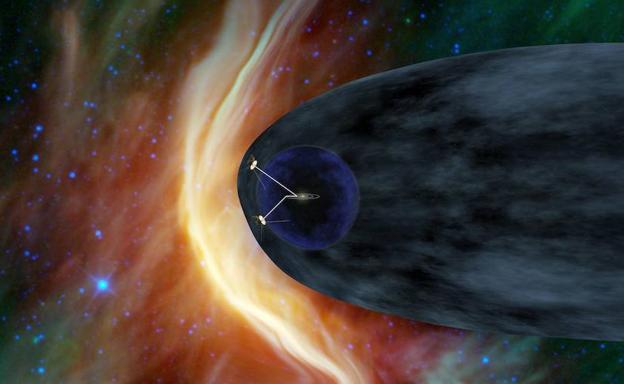 Representación científica de las gemelas Voyager.