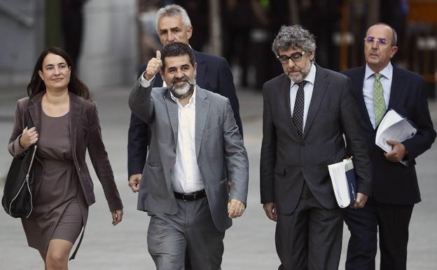 El presidente de la ANC, Jordi Sánchez./Efe