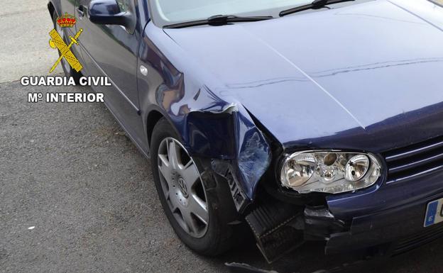 Este es el coche que en verdad conducía el amigo del hijo./OPC
