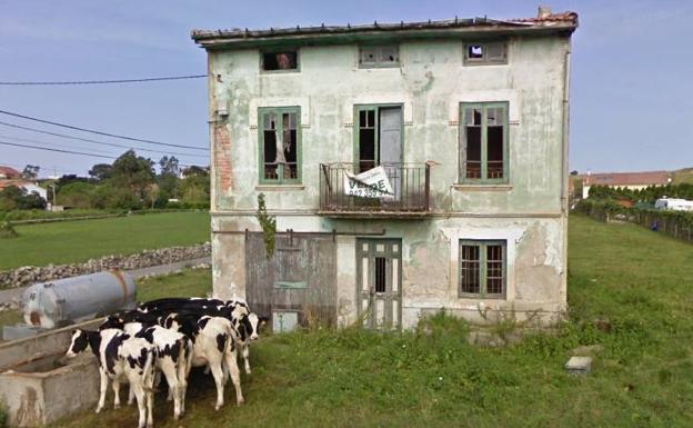 La casa que tiene que ser derruida./DM .