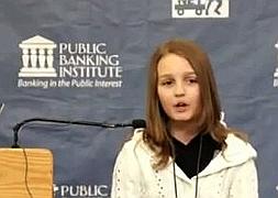 Victoria Grant, una niña canadiense de 12 años/