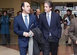 Una de las últimas apariciones de Diego y De la Serna juntos en un acto. / Foto: R. Ruiz/