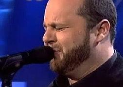 David Barrul en su última actuación en La Voz./