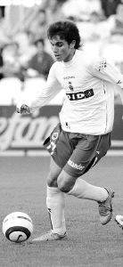 Fernando Marqués, en un partido con el Racing. / DM/