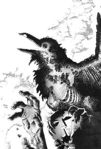 Corben reinterpreta a Poe con su peculiar estilo. / DM/
