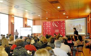Participantes en el taller sobre la experiencia de la utilización de Internet en las aulas. / SE QUINTANA/