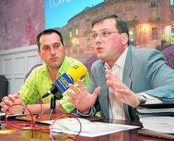 Pedro Aguirre y Francisco Bautista. / L. PALOMEQUE/