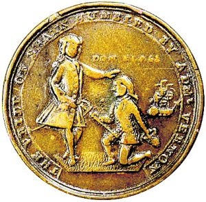 La cooperativa acuñó monedas de 1 y 5 pesetas, y de 5 y 10 céntimos./