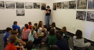 Visita de los alumnos de quinto de Primaria del colegio Agapito Cagigas, el pasado año. ::
DM/