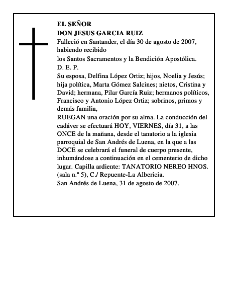 DON JESUS GARCIA RUIZ
