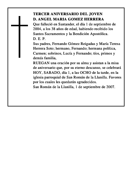 D. ANGEL MARIA GOMEZ HERRERA