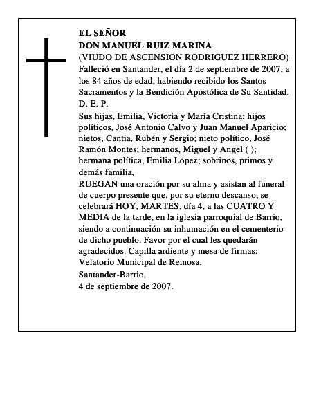DON MANUEL RUIZ MARINA