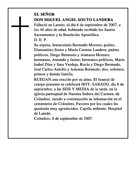 DON MIGUEL ANGEL SOUTO LANDERA