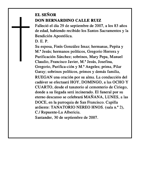 DON BERNARDINO CALLE RUIZ