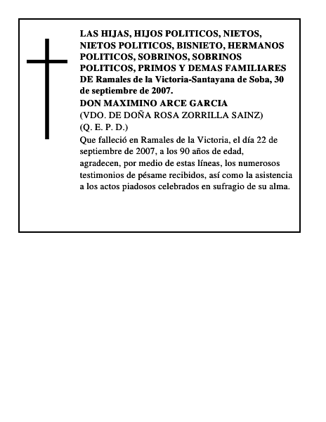 DON MAXIMINO ARCE GARCIA
