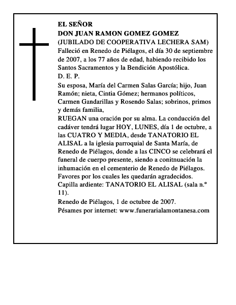 DON JUAN RAMON GOMEZ GOMEZ