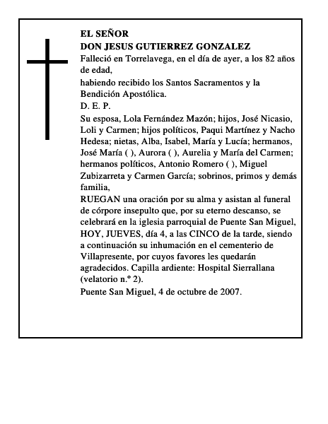 DON JESUS GUTIERREZ GONZALEZ