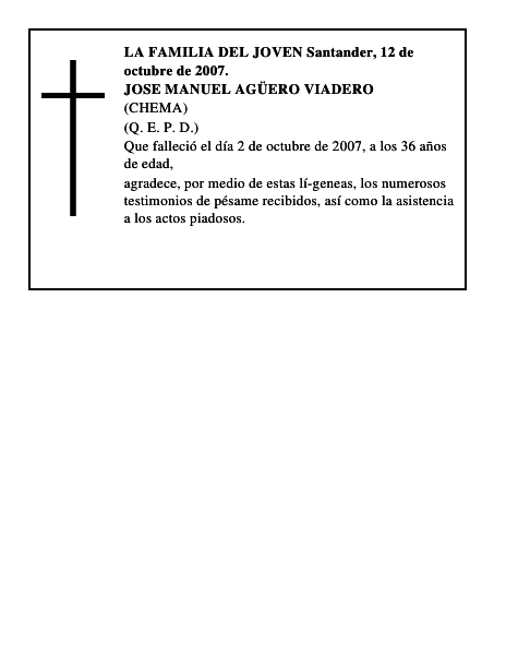 JOSE MANUEL AGÜERO VIADERO