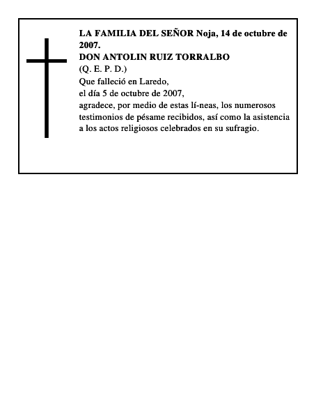 DON ANTOLIN RUIZ TORRALBO
