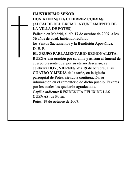 DON ALFONSO GUTIERREZ CUEVAS