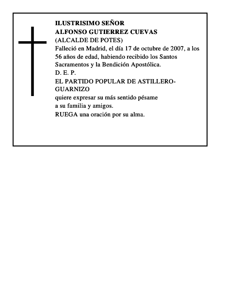 ALFONSO GUTIERREZ CUEVAS