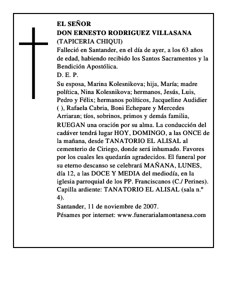 DON ERNESTO RODRIGUEZ VILLASANA