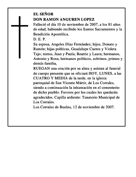 DON RAMON ANGUREN LOPEZ