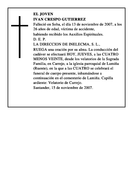 IVAN CRESPO GUTIERREZ