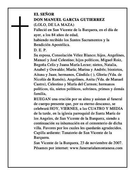 DON MANUEL GARCIA GUTIERREZ