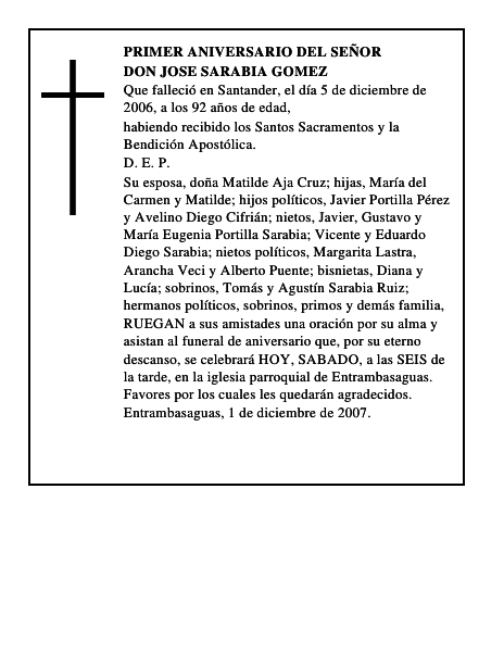 DON JOSE SARABIA GOMEZ