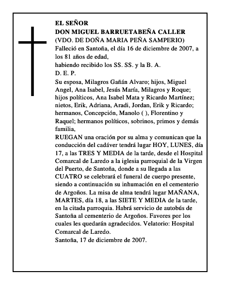 DON MIGUEL BARRUETABEÑA CALLER