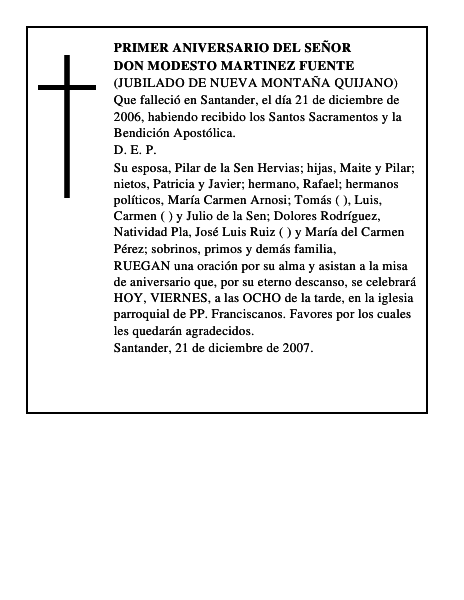 DON MODESTO MARTINEZ FUENTE