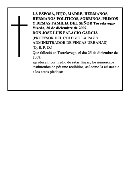 DON JOSE LUIS PALACIO GARCIA
