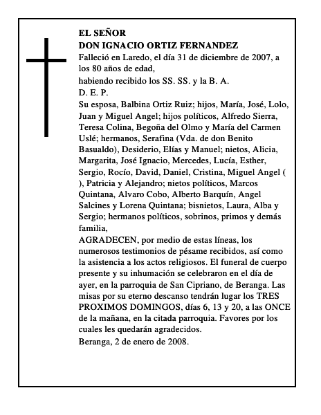 DON IGNACIO ORTIZ FERNANDEZ