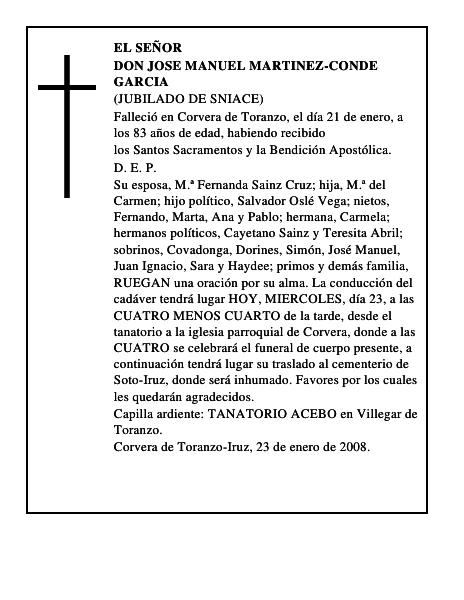 DON JOSE MANUEL MARTINEZ-CONDE GARCIA