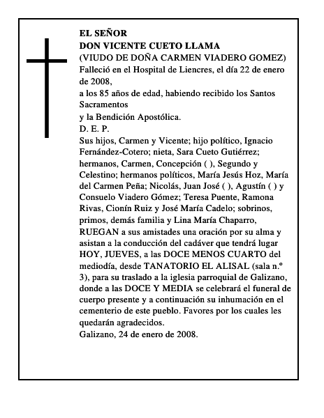 DON VICENTE CUETO LLAMA