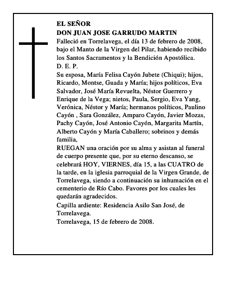 DON JUAN JOSE GARRUDO MARTIN