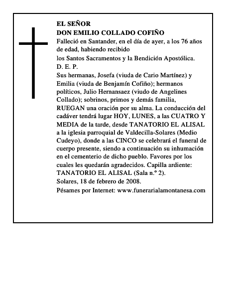 DON EMILIO COLLADO COFIÑO