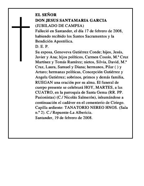 DON JESUS SANTAMARIA GARCIA
