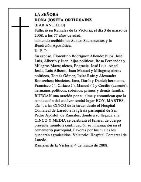 DOÑA JOSEFA ORTIZ SAINZ