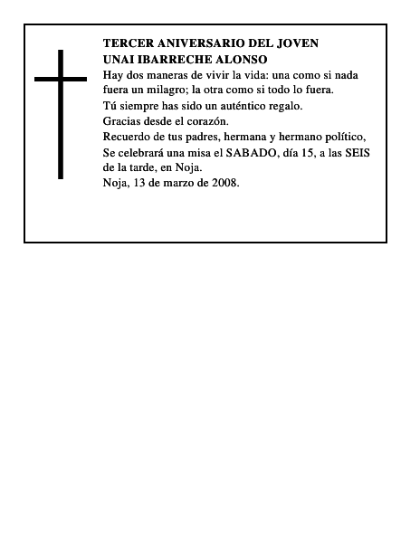 UNAI IBARRECHE ALONSO