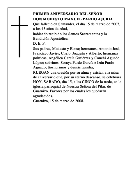 DON MODESTO MANUEL PARDO AJURIA