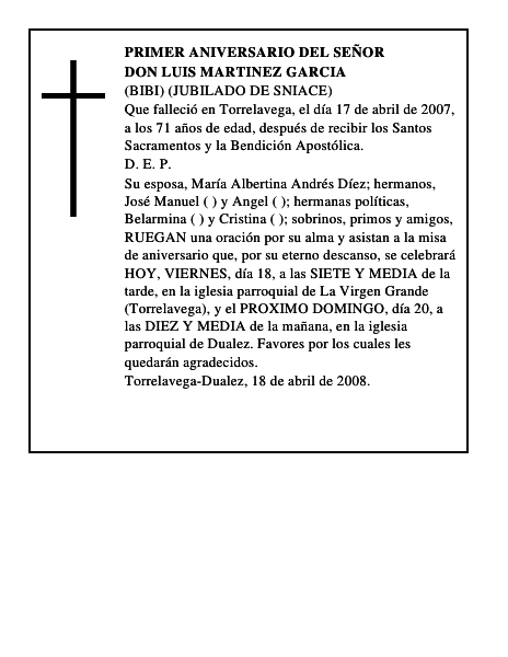 DON LUIS MARTINEZ GARCIA