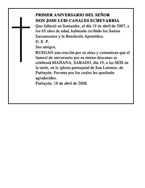 DON JOSE LUIS CANALES ECHEVARRIA