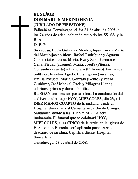 DON MARTIN MERINO HEVIA