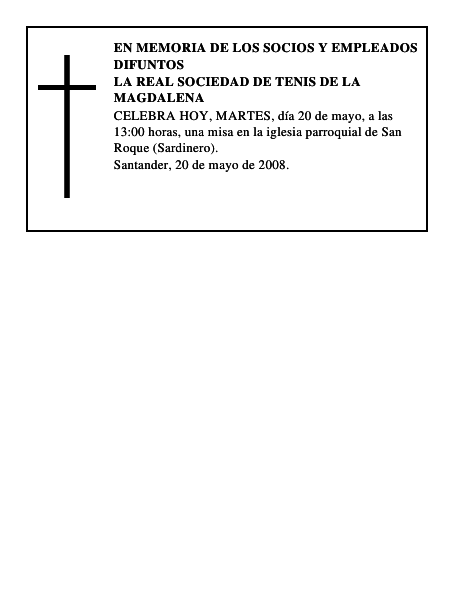 LA REAL SOCIEDAD DE TENIS DE LA MAGDALENA