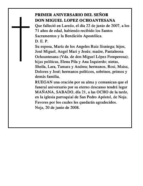 DON MIGUEL LOPEZ OCHOANTESANA