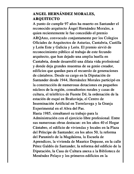 Angel Hernández Morales, arquitecto